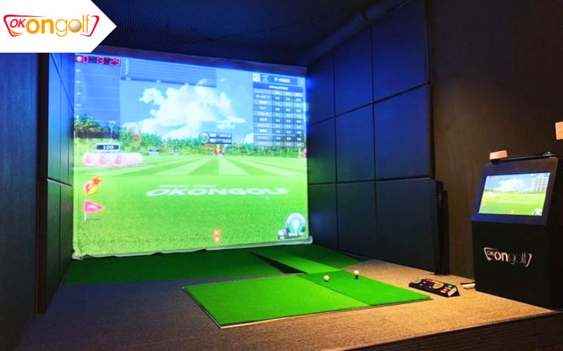 Phòng golf 3D Okongolf cao cấp