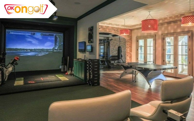 Phòng golf 3D là tiện ích sang trọng và cao cấp
