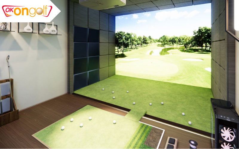 Phòng golf 3D ở Bích Câu sang trọng và cao cấp
