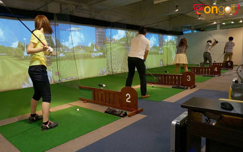 Các golfer rất ưa chuộng luyện tập tại phòng golf 3D Golfarei