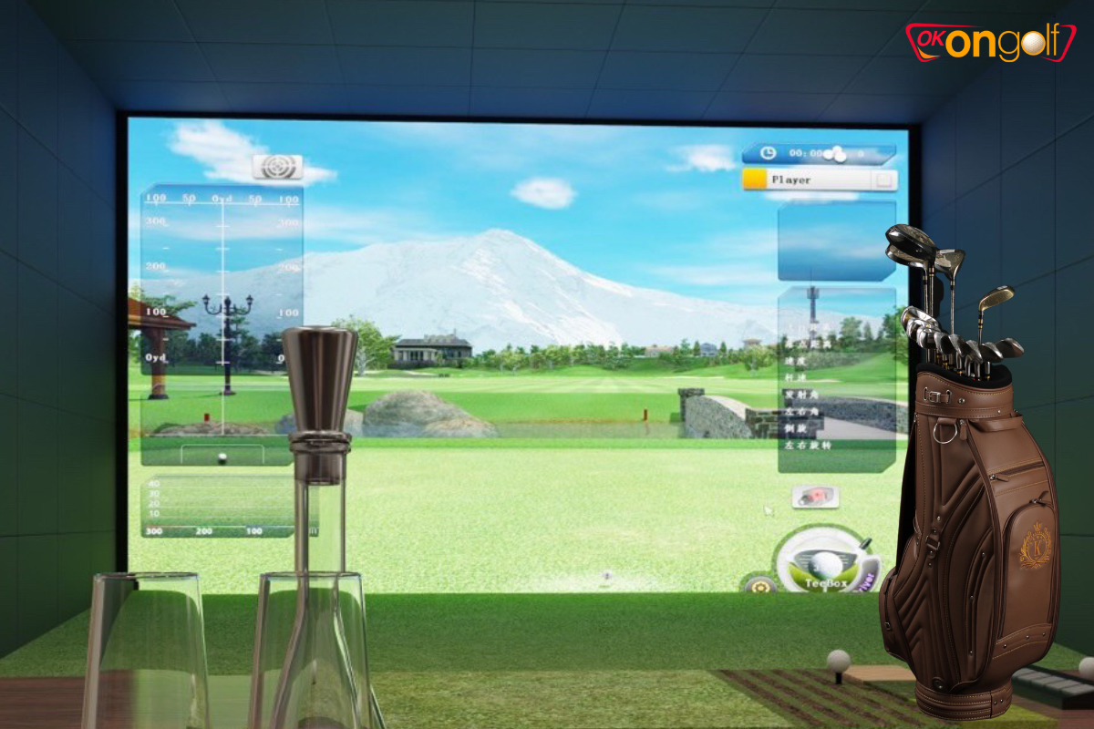 Bộ gậy Kenichi 5 sao giúp nâng tầm đẳng cấp cho phòng golf 3D sang trọng