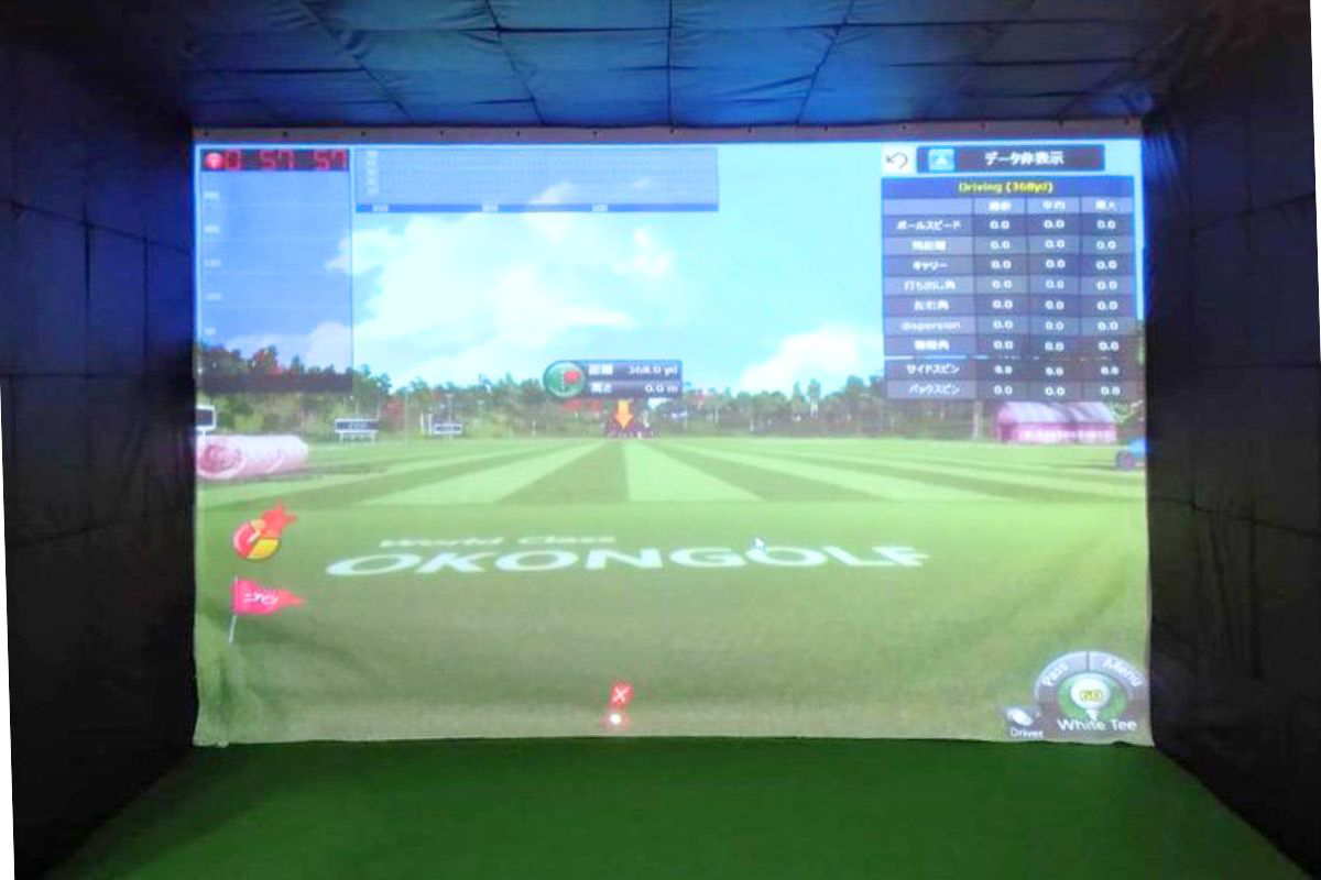 Phòng golf 3D Okongolf cao cấp tại Hà Đô Charm Villas